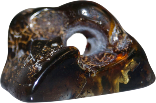 4,95 g Gintaro grynuolis su natūralia skyle (2)