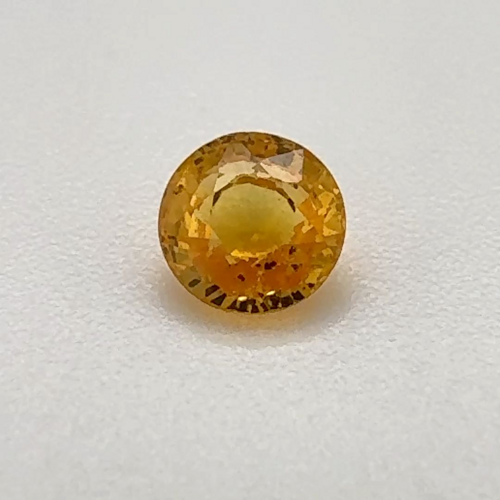 0.435 carat ORANGE Round Safyras (1)