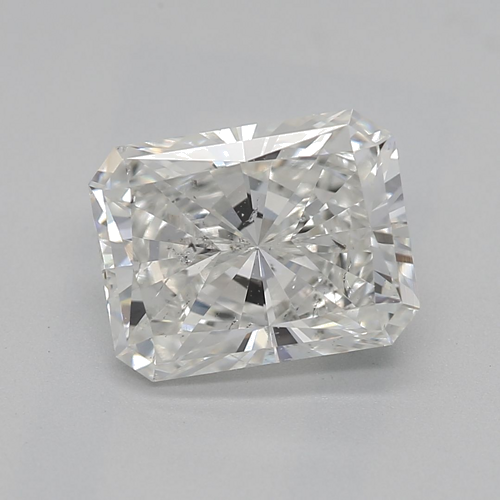1.51 carat G-SI2 Natūralus Radiant Deimantas (1)