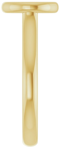 Sužadėtuvių Žiedas „Bezel-Set Solitaire“ 585 Geltonojo Aukso Round 7.4mm (4)