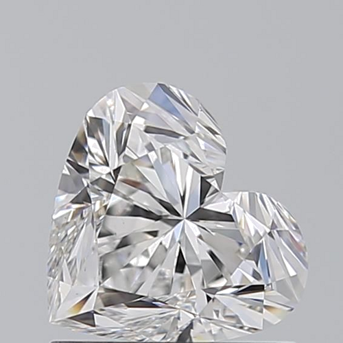1.01 carat E-VS2 Natūralus Heart Deimantas (1)