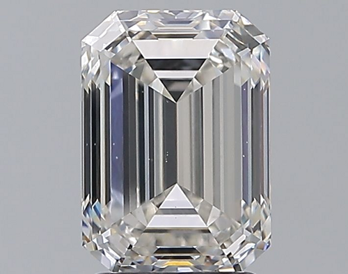 2.7 carat F-VS2 Natūralus Emerald Deimantas (1)