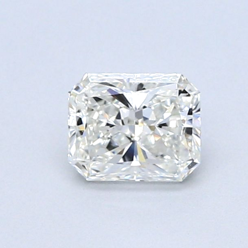 0.52 carat I-VVS2 Natūralus Radiant Deimantas (1)
