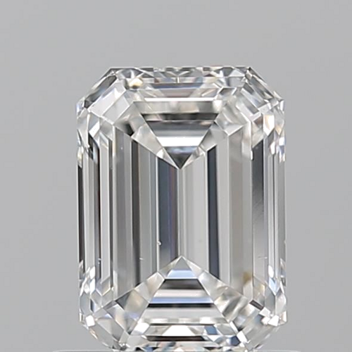1.01 carat F-VS2 Natūralus Emerald Deimantas (1)