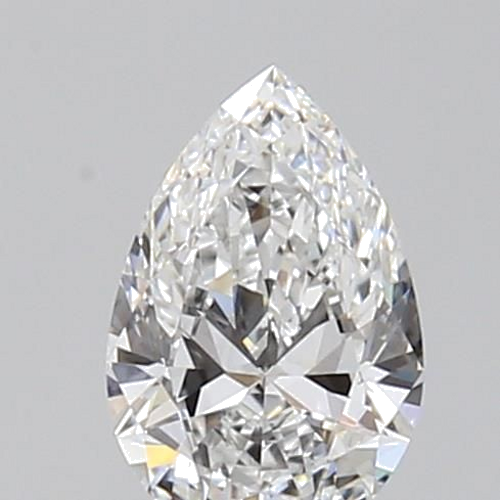 0.45 carat D-IF Natūralus Pear Deimantas (1)