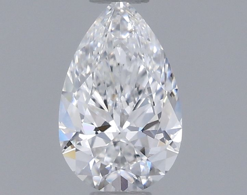0.41 carat E-VS2 Natūralus Pear Deimantas (1)