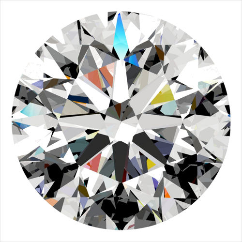0.3 carat G-SI1 Excellent cut Natūralus Round Deimantas (1)