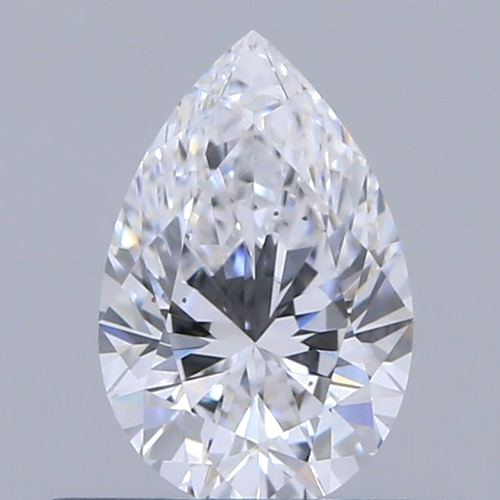 0.43 carat D-SI1 Natūralus Pear Deimantas (1)