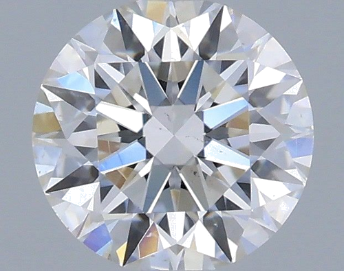 0.46 carat G-SI1 Excellent cut Natūralus Round Deimantas (1)