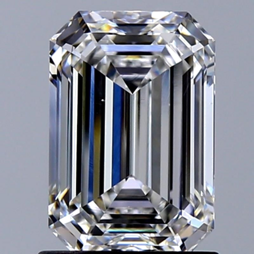 1.5 carat F-SI1 Natūralus Emerald Deimantas (1)
