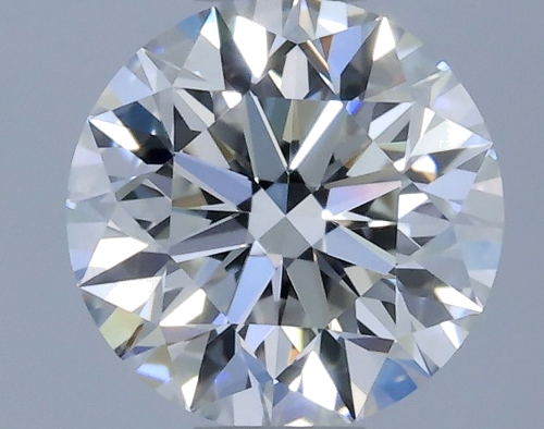 0.51 carat F-VVS1 Excellent cut Natūralus Round Deimantas (1)