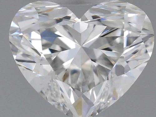 0.52 carat G-IF Natūralus Heart Deimantas (1)