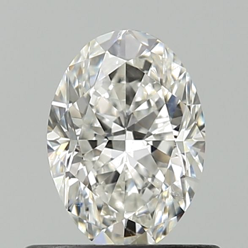 0.6 carat G-SI1 Natūralus Oval Deimantas (1)