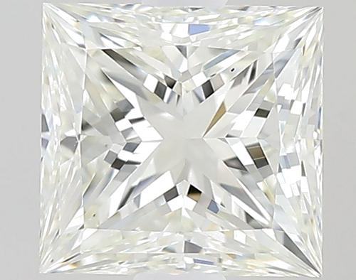 0.53 carat J-VS2 Natūralus Princess Deimantas (1)
