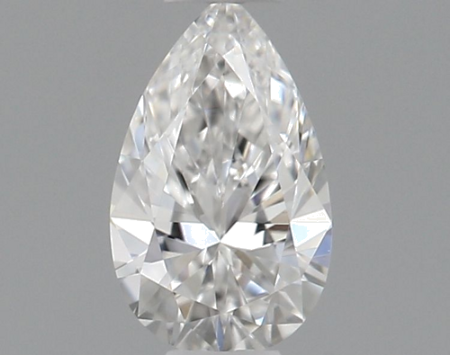 0.27 carat E-VVS1 Natūralus Pear Deimantas (1)
