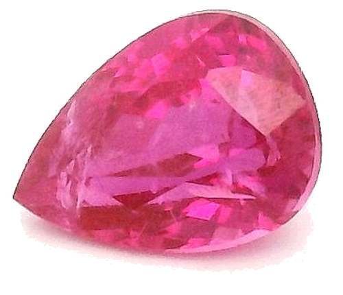 0.25 carat RED Pear Rubinas (1)