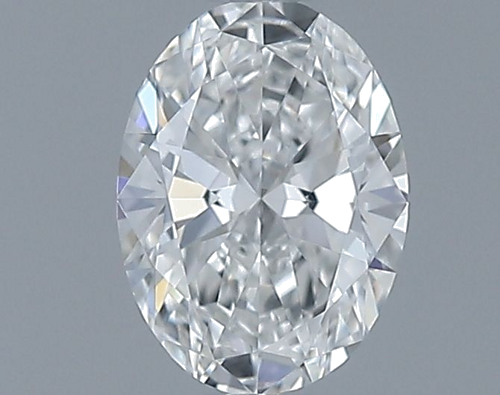 0.5 carat F-VS1 Natūralus Oval Deimantas (1)