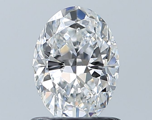 0.9 carat E-VS2 Natūralus Oval Deimantas (1)