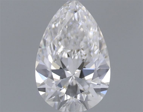 0.4 carat D-VVS1 Natūralus Pear Deimantas (1)