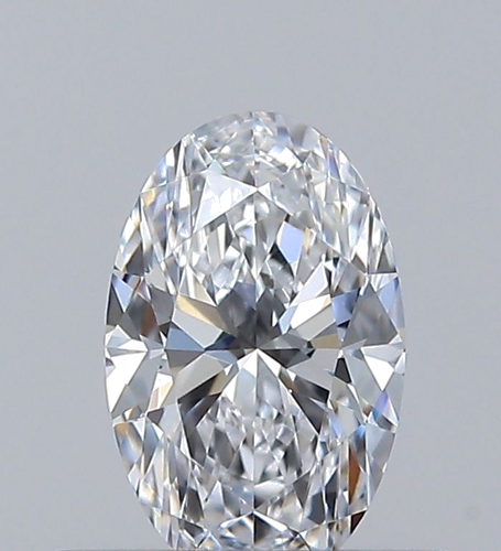 0.4 carat D-VVS1 Natūralus Oval Deimantas (1)