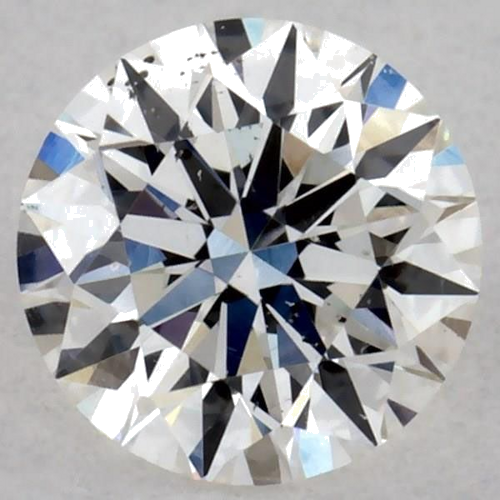 0.26 carat F-SI1 Excellent cut Natūralus Round Deimantas (1)