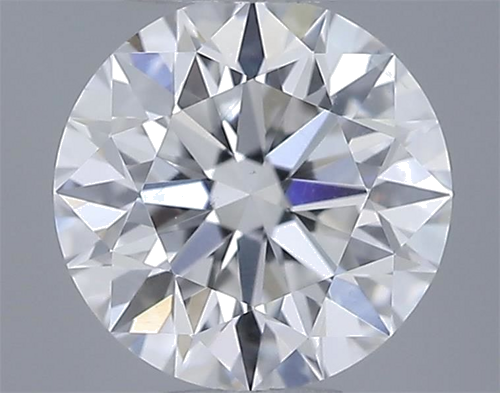 0.61 carat E-SI1 Excellent cut Natūralus Round Deimantas (1)