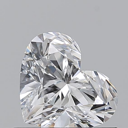 0.7 carat D-VVS1 Natūralus Heart Deimantas (1)