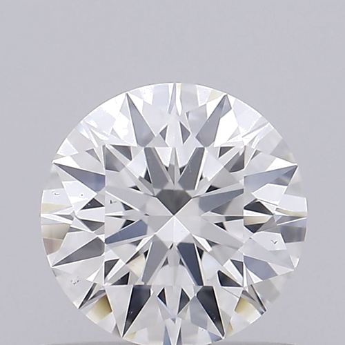 0.53 carat F-SI1 Excellent cut Natūralus Round Deimantas (1)
