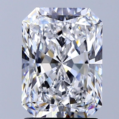 2.02 carat D-VS2 Natūralus Radiant Deimantas (1)