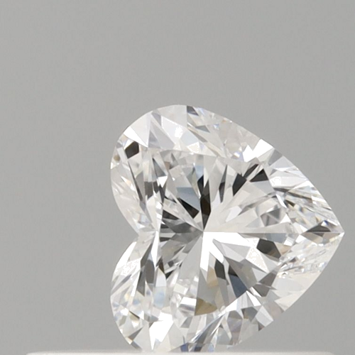 0.34 carat D-VVS1 Natūralus Heart Deimantas (1)