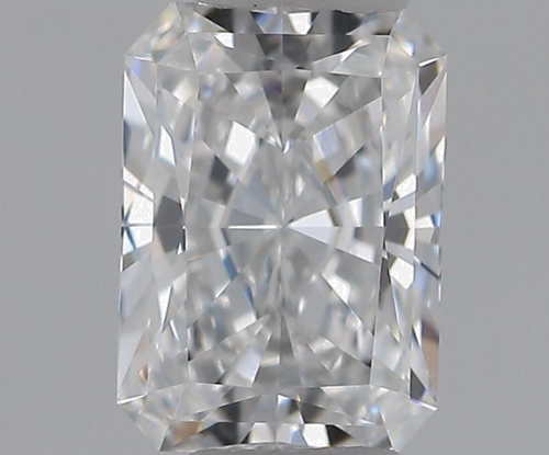 0.5 carat D-VS1 Natūralus Radiant Deimantas (1)