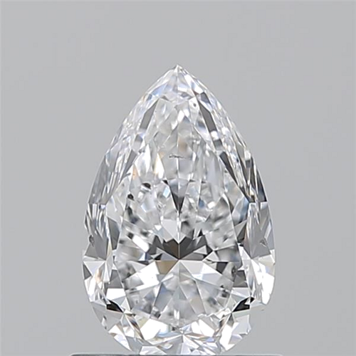 1.01 carat D-SI2 Natūralus Pear Deimantas (1)