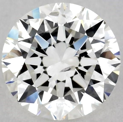 1.01 carat G-SI2 Excellent cut Natūralus Round Deimantas (1)