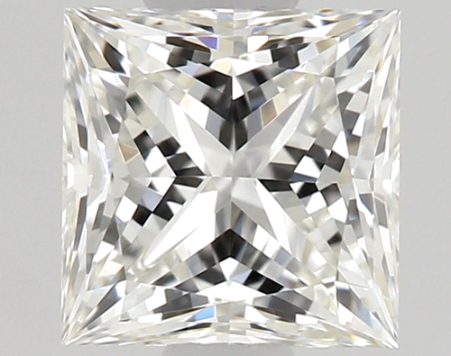 0.5 carat I-VVS2 Natūralus Princess Deimantas (1)