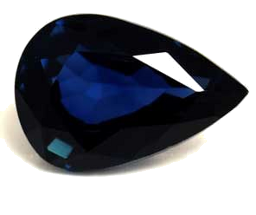 0.51 carat BLUE Pear Safyras (1)