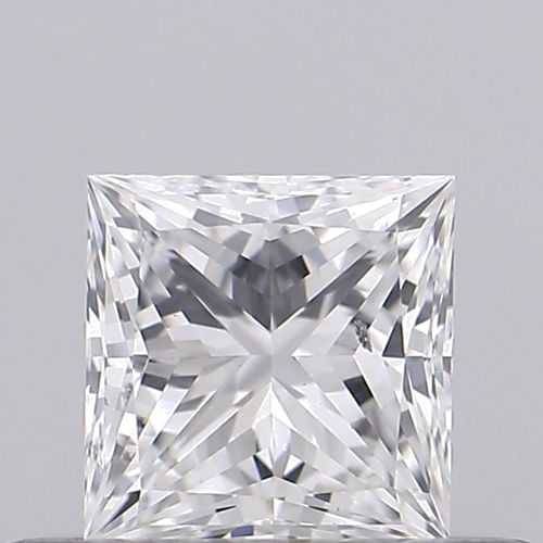 0.34 carat F-SI2 Natūralus Princess Deimantas (1)