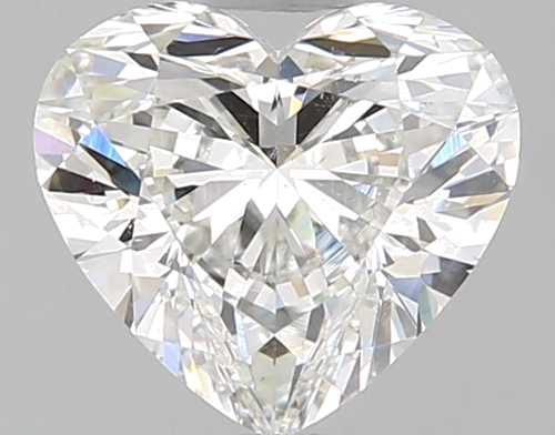 1.0 carat G-SI1 Natūralus Heart Deimantas (1)