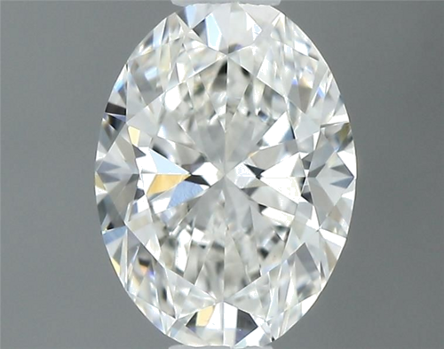 0.43 carat H-VS1 Natūralus Oval Deimantas (1)