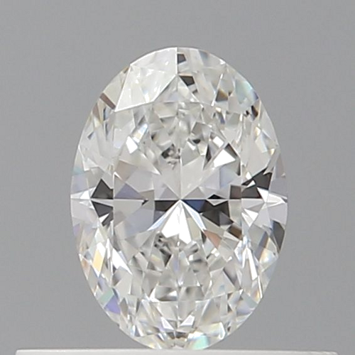 0.37 carat F-VVS1 Natūralus Oval Deimantas (1)