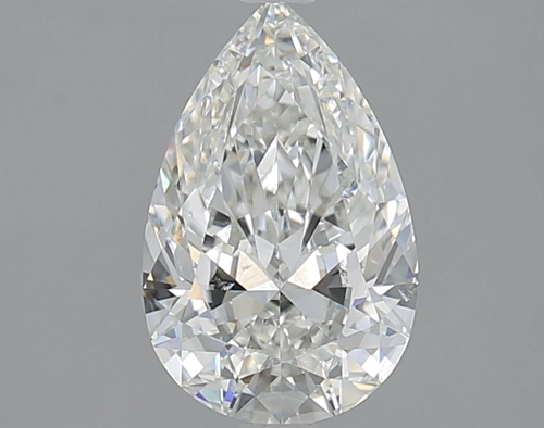 1.7 carat G-VS1 Natūralus Pear Deimantas (1)