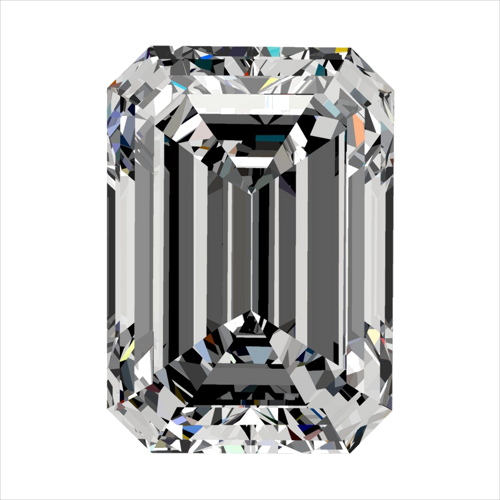0.3 carat F-VVS1 Natūralus Emerald Deimantas (1)