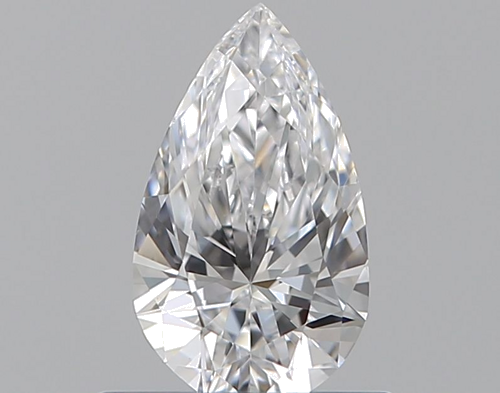 0.46 carat D-VS1 Natūralus Pear Deimantas (1)