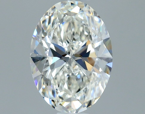 0.7 carat H-VS2 Natūralus Oval Deimantas (1)