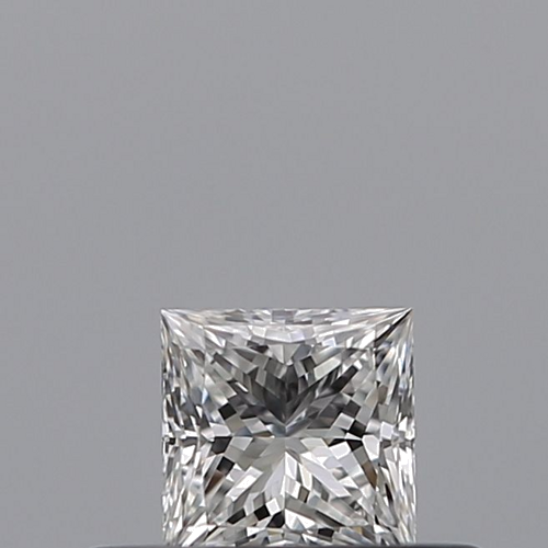 0.24 carat D-VVS2 Natūralus Princess Deimantas (1)