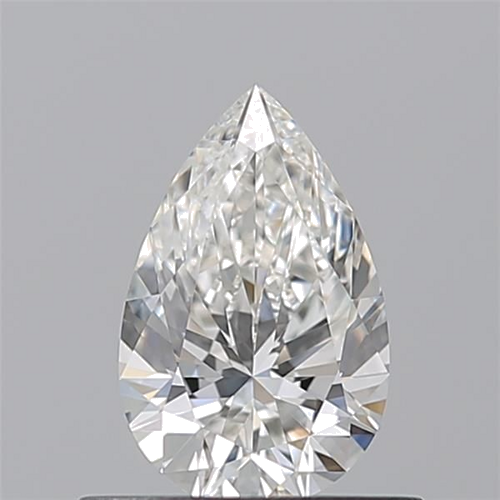 0.55 carat H-VVS1 Natūralus Pear Deimantas (1)
