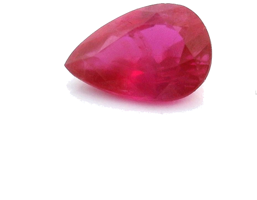 0.56 carat RED Pear Rubinas (1)