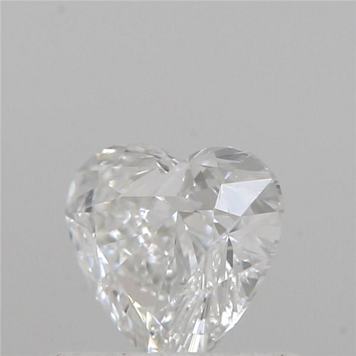 0.5 carat E-VVS2 Natūralus Heart Deimantas (1)