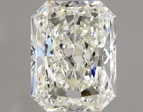 1.01 carat K-SI1 Natūralus Radiant Deimantas (1)