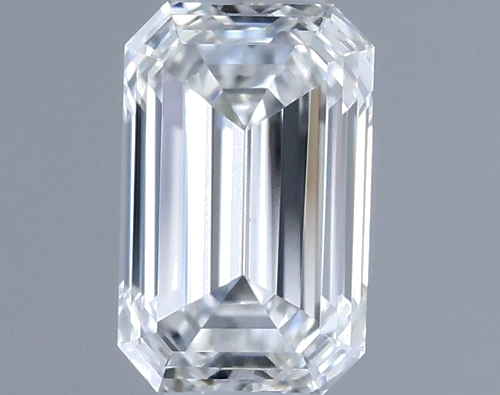 0.5 carat F-VVS2 Natūralus Emerald Deimantas (1)