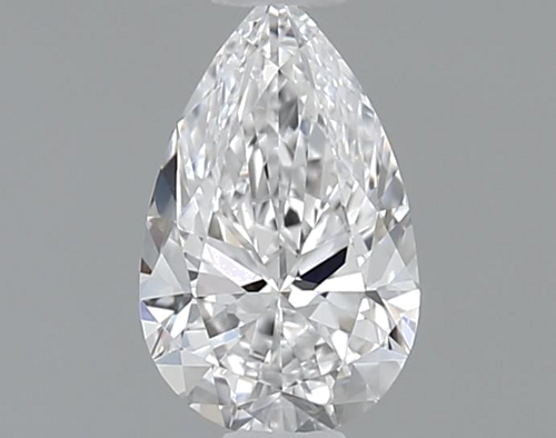0.43 carat D-VS1 Natūralus Pear Deimantas (1)